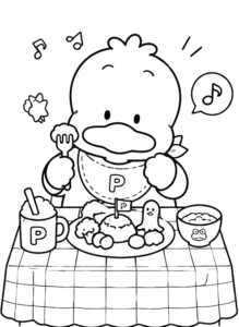 Duck in Bathtub, Cartoon, cartoon_duck, easy, US, JP