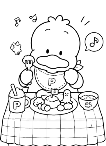 Duck in Bathtub, Cartoon, cartoon_duck, easy, US, JP