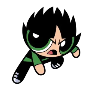 Dynamic Butch, Cartoon, Powerpuff_Girls, Butch, easy, famous