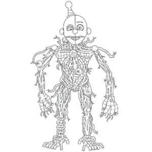 Ennard Detail, Cartoon, unknown_character, unknown_name, easy, animated_series