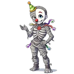 Ennard Mummy, Cartoon, halloween_mummy, normal, US, UK