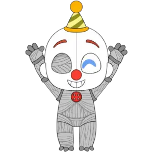 Ennard Stand Pose, Cartoon, unknown, easy, color, no_event