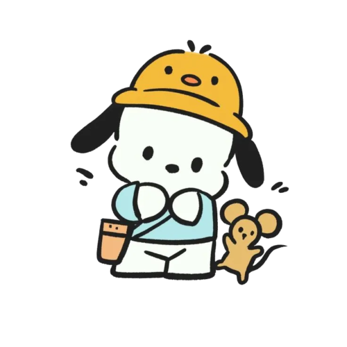 Explorer Puppy, Cartoon, sanrio, pochacco, easy, famous
