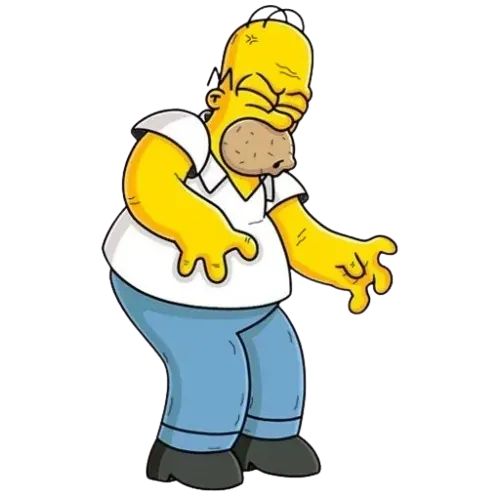 FROWN HURT, Cartoon, The_Simpsons, Homer_Simpson, easy, US