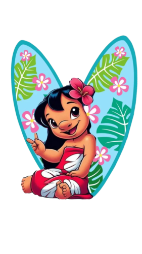 Fairy Lilo, Cartoon, lilo_and_stitch, lilo, easy, famous