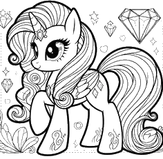 Fluffy Baby Pony, Cartoon, My_Little_Pony, unknown_character, normal, famous