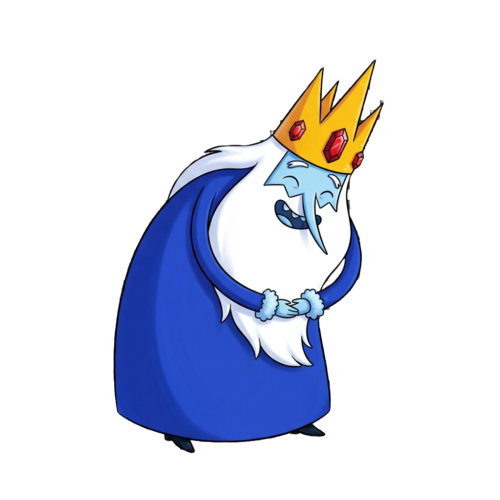 Giggle Ice King, Cartoon, Adventure_Time, Ice_King, normal, famous