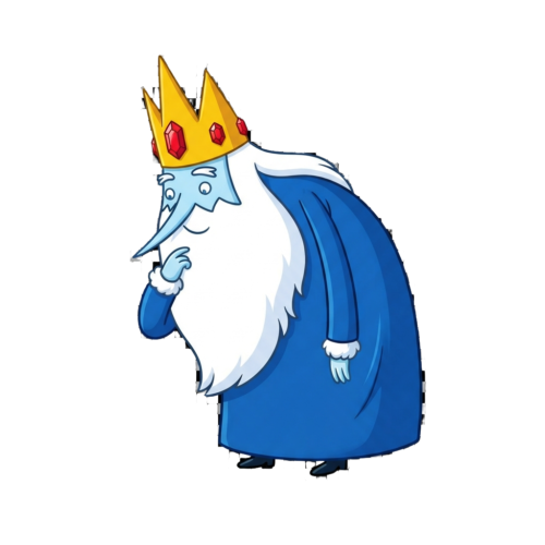 Hand On Chin Ice King, Cartoon, Adventure_Time, Ice_King, normal, famous