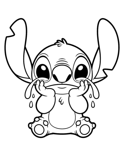 Happy Stitch, Cartoon, Lilo_and_Stitch, Stitch, easy, famous