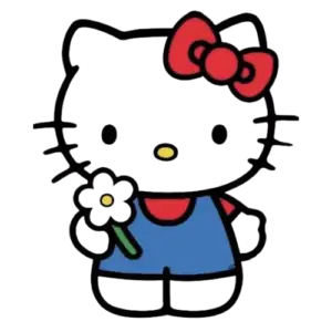 Kitty Color Basic Stand, Cartoon, Sanrio, Hello_Kitty, easy, famous