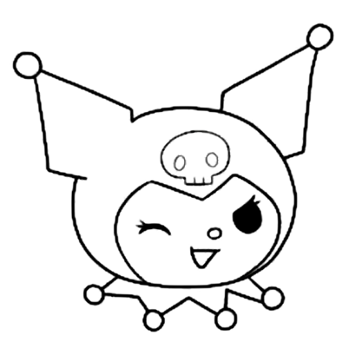 Kuromi Basic Smile, Cartoon, cartoon, hard, US, JP