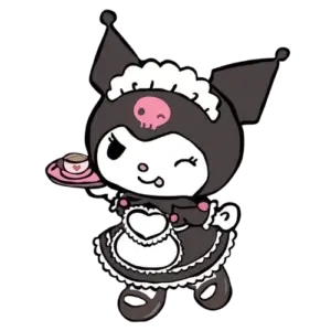 Kuromi Coffee, Cartoon, Sanrio, Kuromi, easy, famous