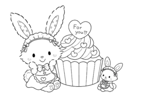 Little Bunny, Cartoon, animal_drawing, easy, JP, CN
