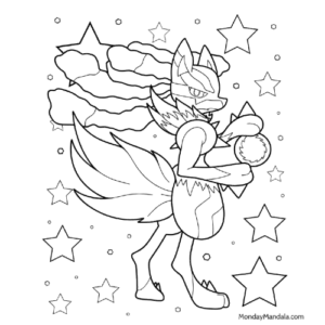 Magical Lucario, Cartoon, Pokemon, Lucario, normal, famous