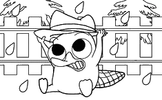 Maze Panda, Cartoon, animal, easy, US, CA