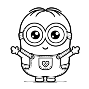 Minion Baby, Cartoon, Despicable_Me, minion, easy, famous