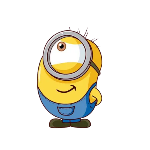 Minion Henry (2), Cartoon, Despicable_Me, minion, easy, famous