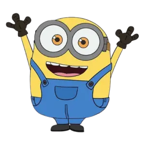 Minion Henry, Cartoon, Minion, Henry, normal, happy
