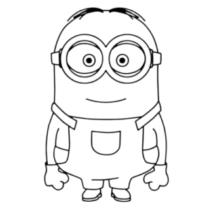 Minion Kevin, Cartoon, Despicable_Me, Minion, easy, famous