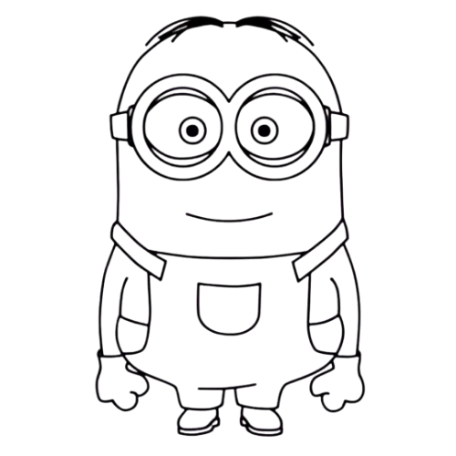 Minion Kevin, Cartoon, Despicable_Me, Minion, easy, famous