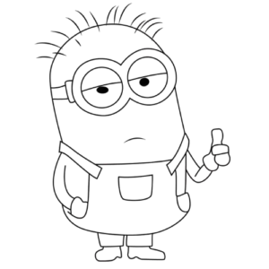 Minion Like, Cartoon, Minions, unknown_minion, easy, famous