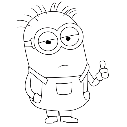 Minion Like, Cartoon, Minions, unknown_minion, easy, famous