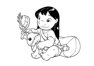Moana Mermaid, Cartoon, Lilo_and_Stitch, Lilo, normal, famous
