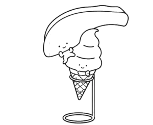 Mushroom Lamp, Cartoon, banana_ice_cream, easy, US, JP