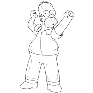 PACIFIER MOUTH, Cartoon, the_simpsons, homer_simpson, normal, famous