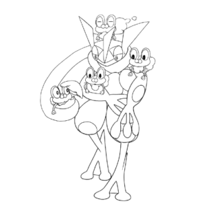 Partner Greninja, Cartoon, cartoon, Tom_and_Jerry, normal, famous
