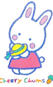 Pastel Bunny Portrait, Cartoon, cheery_chums, bunny, easy, CN