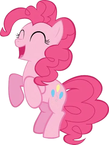 Pink Pony Portrait, Cartoon, My_Little_Pony, Pinkie_Pie, easy, famous