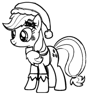 Pony With Winter Hat, Cartoon, My_Little_Pony, unknown_character, normal, famous
