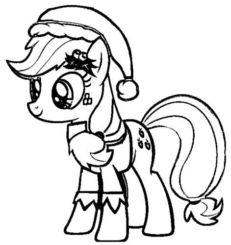 Pony With Winter Hat, Cartoon, My_Little_Pony, unknown_character, normal, famous