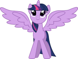 Princess Twilight Wings Spread, Cartoon, my_little_pony, twilight_sparkle, easy, famous