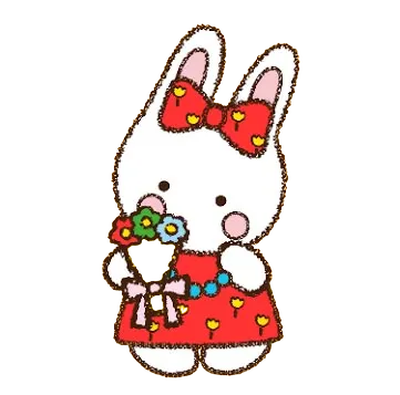 Punny Red, Cartoon, Hello_Kitty, My_Melody, easy, famous