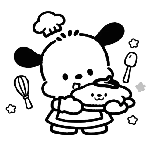 Puppy Eating Snack, Cartoon, unknown, easy, famous, JP