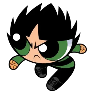 Running Butch, Cartoon, The_Powerpuff_Girls, Butch, easy, famous