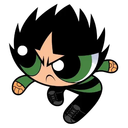 Running Butch, Cartoon, The_Powerpuff_Girls, Butch, easy, famous