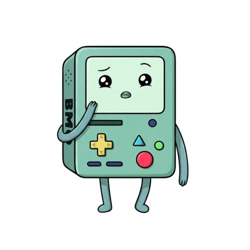 Sad Adorable Bmo, Cartoon, Adventure_Time, BMO, easy, famous
