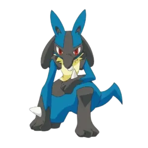 Sitting Lucario, Cartoon, Pokemon, Lucario, normal, famous