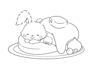 Sleeping Puppy, Cartoon, cute_cat, normal, JP, KR