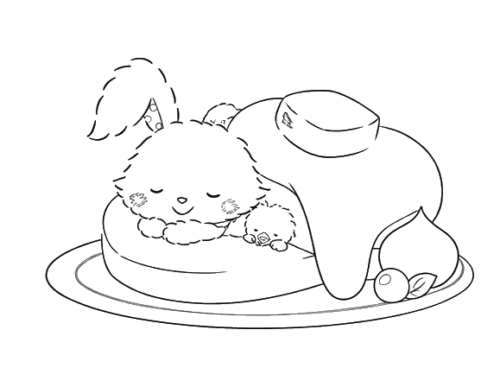 Sleeping Puppy, Cartoon, cute_cat, normal, JP, KR