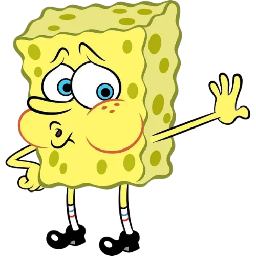 SpongeBob Basic, Cartoon, SpongeBob_SquarePants, SpongeBob, easy, famous