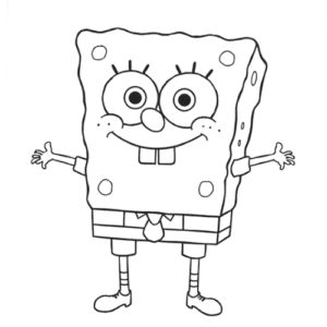 SpongeBob Hands, Cartoon, SpongeBob_SquarePants, SpongeBob, easy, famous