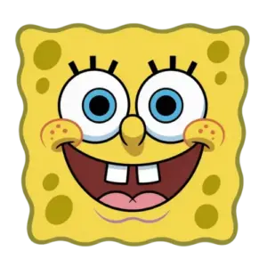 SpongeBob Happy Face, Cartoon, SpongeBob_SquarePants, SpongeBob, easy, famous