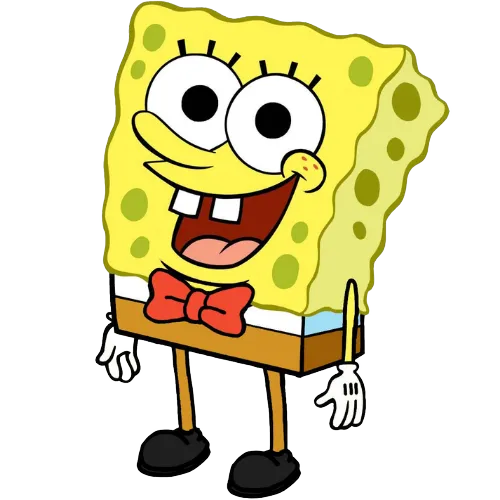 SpongeBob Close Eyes, Cartoon, SpongeBob_SquarePants, SpongeBob, easy, US