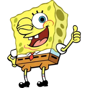 SpongeBob Like Pose, Cartoon, SpongeBob_SquarePants, SpongeBob, easy, famous