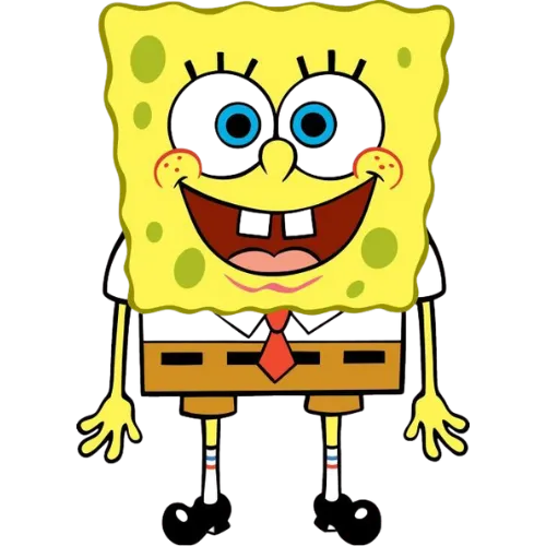 SpongeBob Stand Pose (2), Cartoon, SpongeBob_SquarePants, SpongeBob, easy, famous