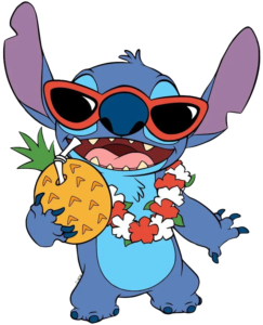 Stitch Flowers, Cartoon, Lilo_and_Stitch, Stitch, normal, famous